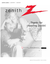 Zenith A25A76ROM Operating Manual