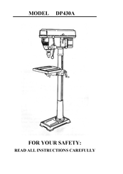 WoodFast DP430A Instructions Manual