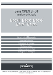Samo Open Shot Series Assembly Instruction Manual