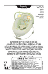 Kids II ingenuity Felicity Floral 10431-ES Instructions Manual