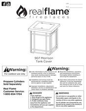 RealFlame Morrison 907 Manual