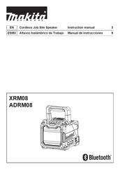 Makita XRM08 Instruction Manual