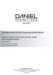 DANIEL RUBINETTERIE A578JCM55 Assembly Instructions Manual