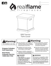 RealFlame Treviso 838-DGR Manual