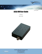 NAL A3LA-RM User Manual