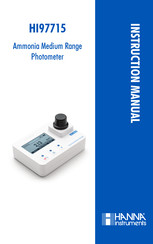 Hanna Instruments HI97715 Instruction Manual