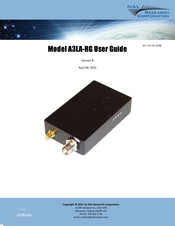 NAL A3LA-RG User Manual