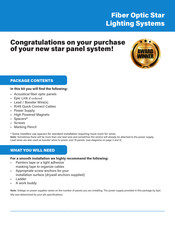 SOUTHPAW Fiber Optic Star Manual