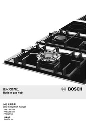 Bosch PRC3261W Instruction Manual