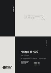 Nippon Gases Mango H-402 Manual