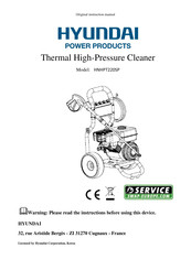 Hyundai HNHPT220SP Instruction Manual