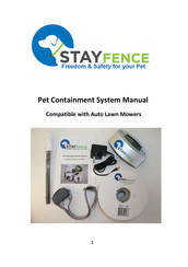 STAYFENCE Pet Containment System Manual