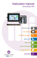 Dover markem-Imaje SmartDate X45 Instruction Manual