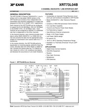 Exar XRT73L04BIV Manual