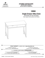 LDI Spaces SAFCO 1950 Assembly Instructions Manual