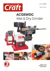 Axminster Craft AC125WDG Original Instructions Manual