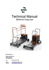 BERG BeNomic EasyLeaf Technical Manual