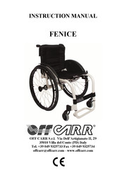 OFF CARR FENICE Instruction Manual