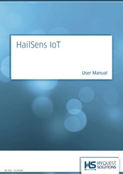 HyQuest Solutions HailSens IoT User Manual