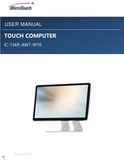 MicroTouch IC-156P-AW1-W10 User Manual