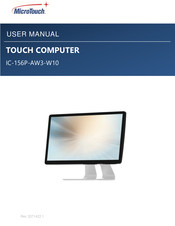 MicroTouch IC-156P-AW3-W10 User Manual