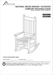 Homestead 89-386-917 Manual