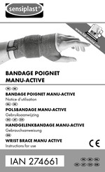 sensiplast 274661 Instructions For Use Manual