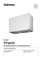 FALMEC Virgola FDVRG36W5SS-R Instruction Booklet