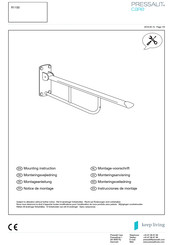 Pressalit Care VALUE R110000 Mounting Instruction