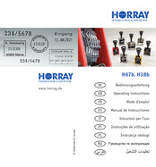 HORRAY H38b Operating Instructions Manual