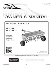 Brinly PA-42BH-A Owner's Manual