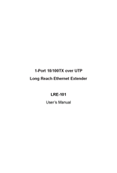 Planet LRE-101 User Manual