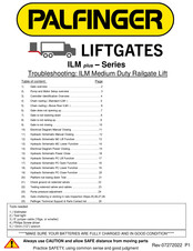 Palfinger LIFTGATES ILM plus Series Troubleshooting Manual