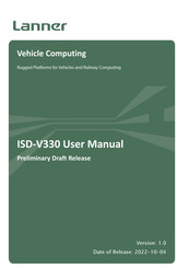 Lanner ISD-V330 User Manual