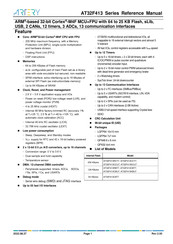 ARTERY AT32F413KCU7 Reference Manual