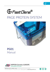 Nippon Genetics Europe FastGene PG01 Manual