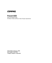 Compaq ProLiant 6000 Series Setup And Installation Manual
