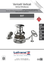 Lofrans SX7 Installation And User Manual