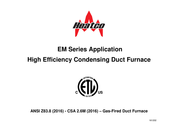 heatco EMA-225 Application Manual