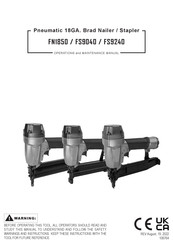 Everwin FS9040 Operation And Maintenance Manual