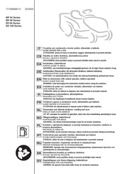 GGP ITALY SPA MP 98 Series Quick Manual For Use