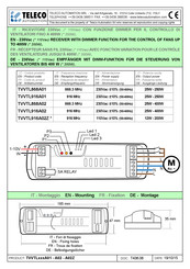 Teleco Automation TVVTL868A01 Manual