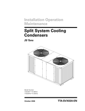 American Standard TTA240F A Series Installation Operation & Maintenance