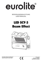 EuroLite SCY-3 User Manual
