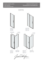 Jacob Delafon CONTRA E22T70 User Manual