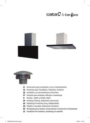 CNA Group CATA & Can Roca GRECO Installation, Use And Maintenance Instructions
