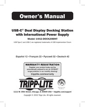 Tripp Lite U442-DOCK20BINT Owner's Manual