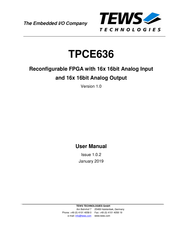 Tews Technologies TPCE636 User Manual