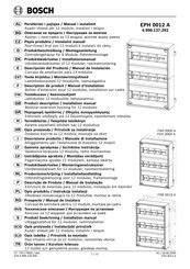 Bosch FHS 0000 A Product Description/Installation Manual