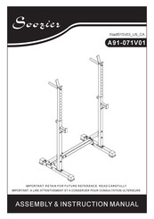 Soozier A91-071V01 Assembly & Instruction Manual